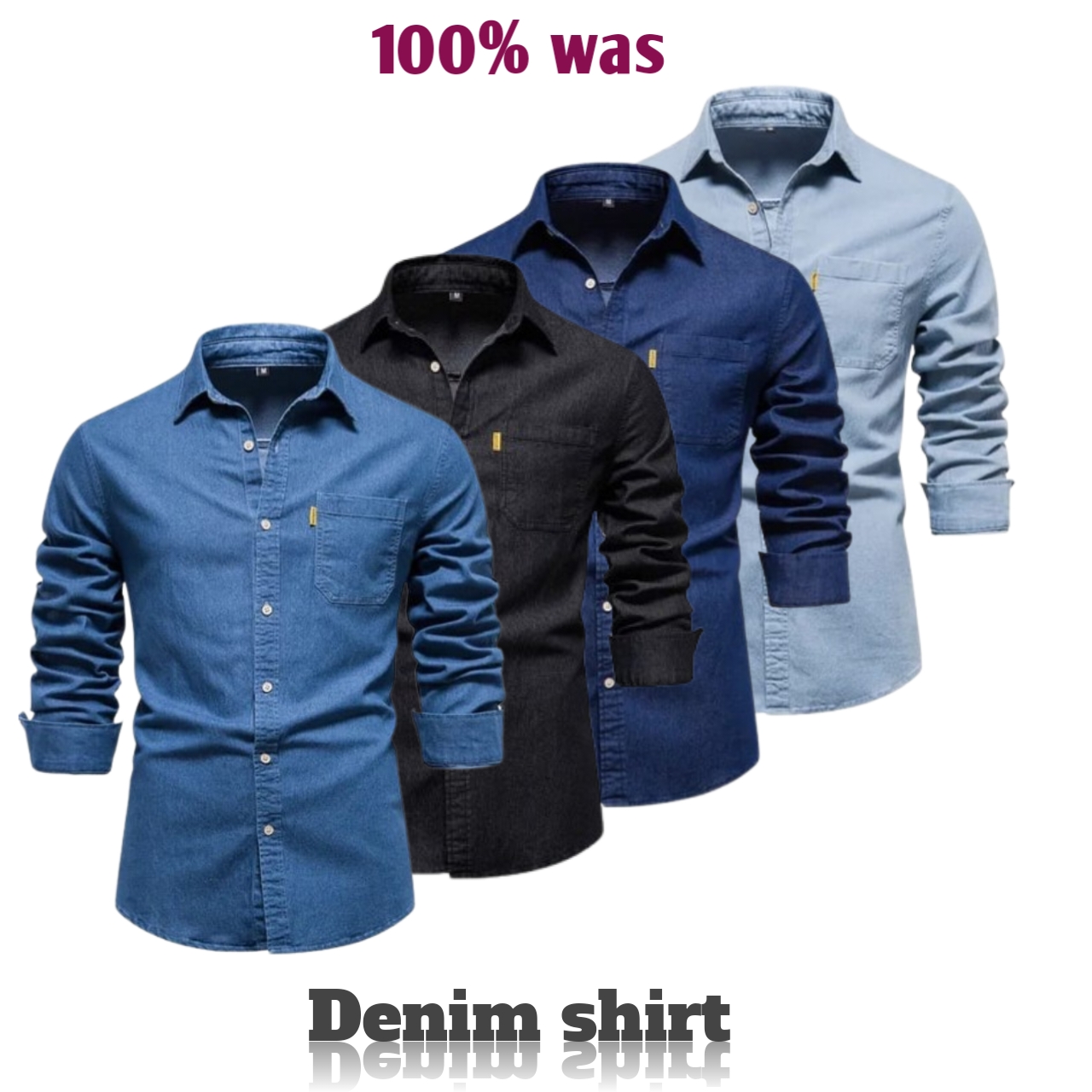 1 Pocket Denim shirt