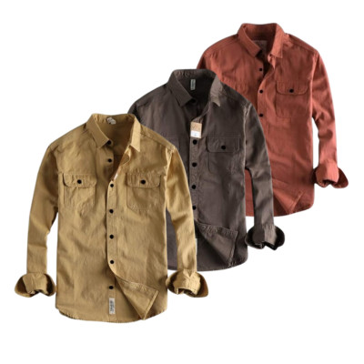 Premium Quality Long Sleeve Casual Shirt -3 Pcs