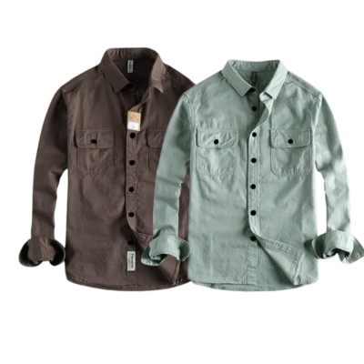 Premium Quality Long Sleeve Casual Shirt -2 Pcs