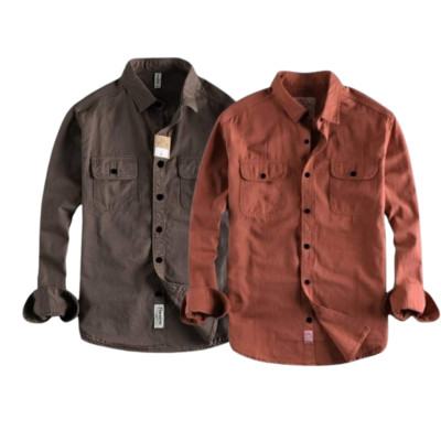 Premium Quality Long Sleeve Casual Shirt -2 Pcs