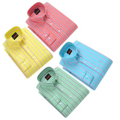 Premium Quality Long Sleeve Cotton Shirt - 4Pcs