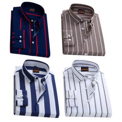 Premium Quality Long Sleeve Casual Check Shirt 4.pcs Combo