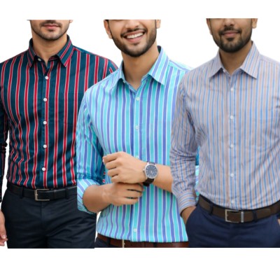Arshi fashion new  Cotton Shirt-3.combo