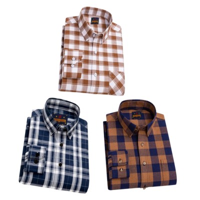 Premium Grameen Check Cotton Shirt 3-pcs Combo