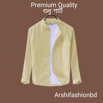 1 Pcs Full Sleeve Ban coler shirt – Kathal