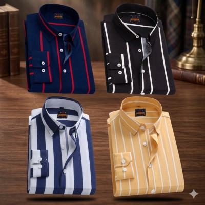 Premium Quality Long Sleeve Casual Check Shirt For Men