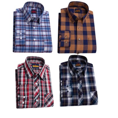 Arshi fashion new  Grameen Check Cotton Shirt.4.combo A,,2,,Z